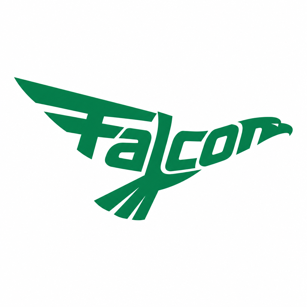 Falcon — Conceptual logo generated with Vectura